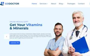GoDoctor (screenshot desktop)