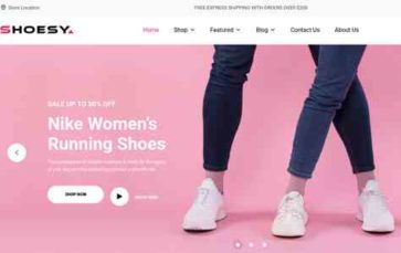 Shoesy (screenshot desktop)