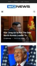 Wonews (screenshot mobile)