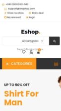 Eshop Pro (screenshot mobile)