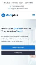 Mediplus (WpthemesGrid) (screenshot mobile)