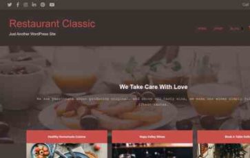 Classic Restaurants Pro (screenshot desktop)