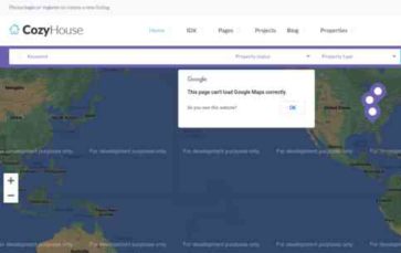 CozyHouse (screenshot desktop)