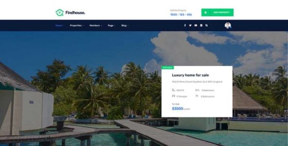 FindHouse (YeahTheme)