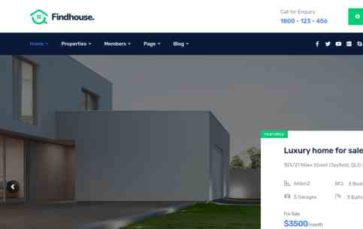 FindHouse (screenshot desktop)