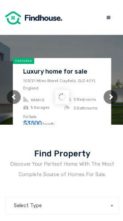 FindHouse (screenshot mobile)