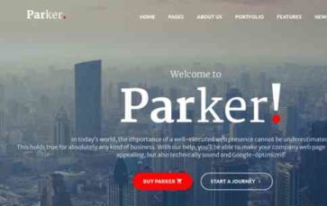 Parker (Zemez) (screenshot desktop)