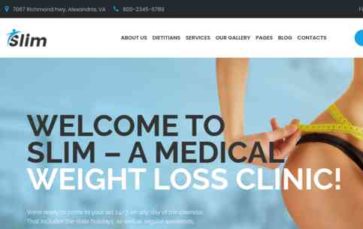 Slim (Zemez) (screenshot desktop)