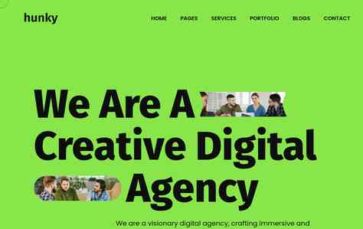 Hunky WP (screenshot desktop)