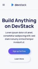 DevStack (screenshot mobile)