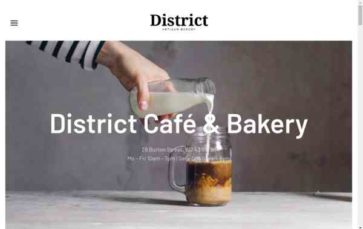 District (screenshot desktop)