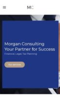Morgan Consulting (screenshot mobile)