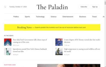 Paladin (screenshot desktop)