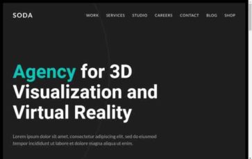 Soda (YOOtheme) - (screenshot desktop)