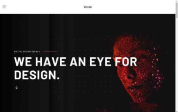 Vision (YOOtheme) - (screenshot desktop)