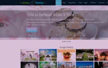 ZenGardenWeddingPro (screenshot desktop)