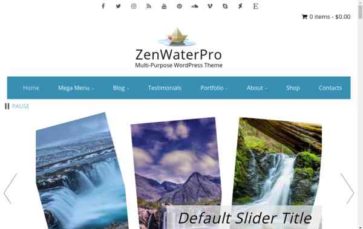ZenWaterPro (screenshot desktop)
