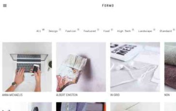 Formo (screenshot desktop)